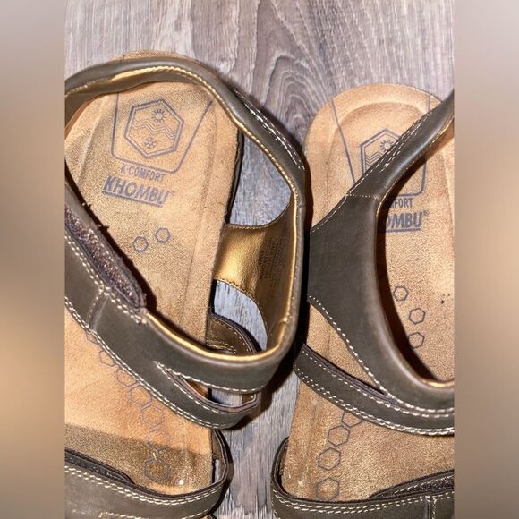 Khombu K-Comfort 6 brown sandals - Picture 2 of 7